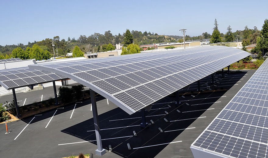 serviço de carport solar